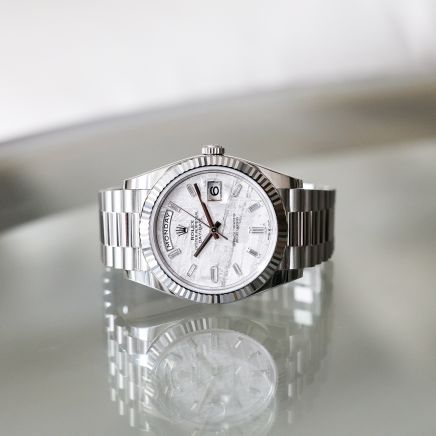 Rolex DayDate Platinum Meteorite