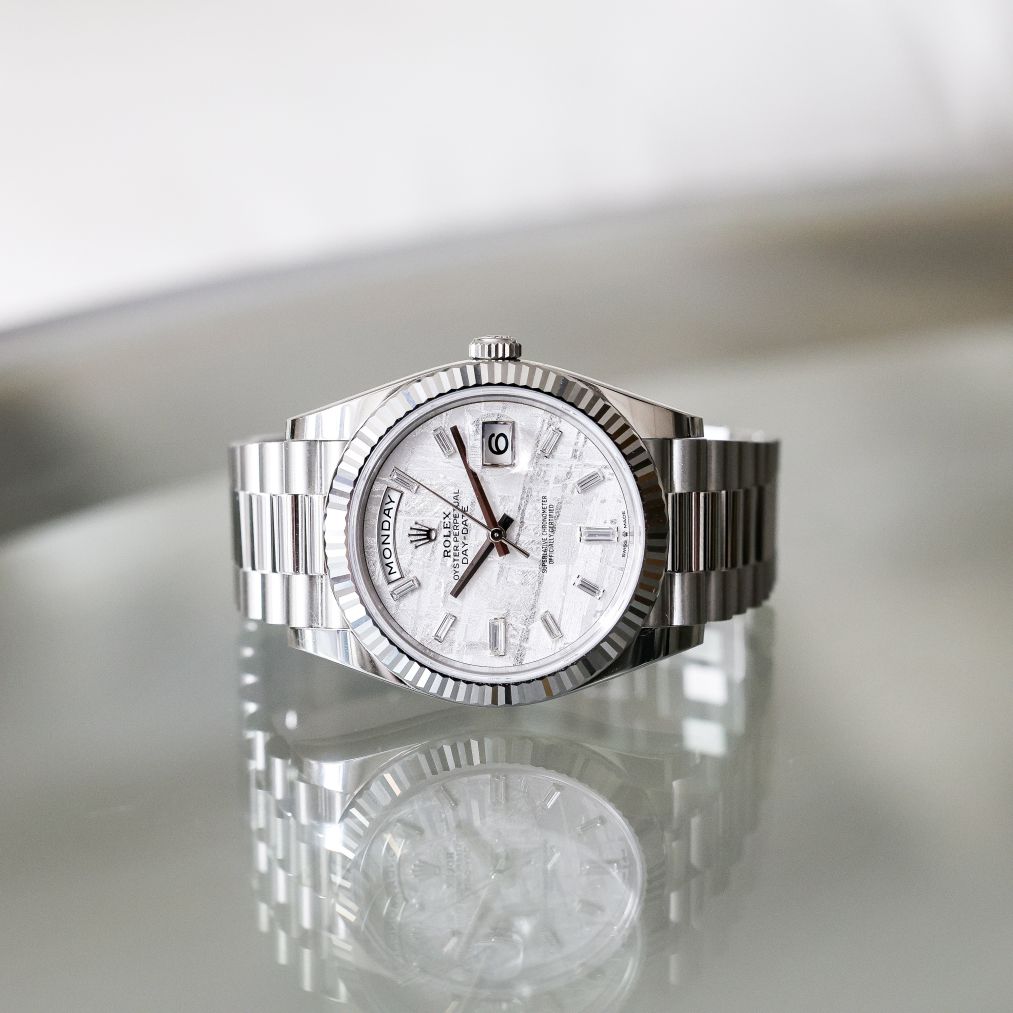 Rolex DayDate Platinum Meteorite
